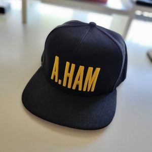 Official A. Ham Flat Brim Cap